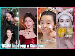 Mitsuisen☘️ASMR Makeup Tutorial & Skincare Routines✨Satisfying skincare asmr🍃Beauty Secrets🌿454