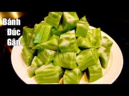 Bánh Đúc Gân - Dai, Giòn Được Làm Từ Nguyên Liệu Tự Nhiên, Ko Chất Phụ Gia / Pandan Coconut Cake.