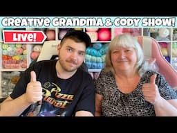 Wednesday Stream! Creative Grandma & Cody Show! (Live Now) 🔴 Come Join Us