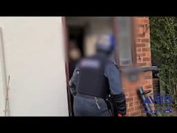 Cannabis farm discovered during a warrant in Whitefield #OpAVRO