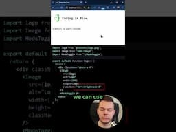How To Create A Dark Mode Version Of Your Website Logo (CSS, Tailwind CSS) #css #tailwindcss #webdev