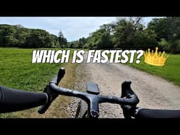 Testing Gravel Tyre Pressures ahead of the UCI Gralloch Race