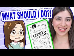 My ART BLOCK is Back! 😭 Let's Draw with Create This Book 3!
