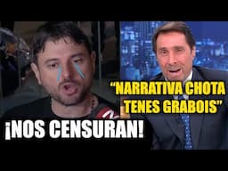 💥GRABOIS SALE A LLORAR CENSURA Y PERSECUCIÓN 💥FEINMANN SE LE CAGA DE RISA Y LO ATIENDE💥