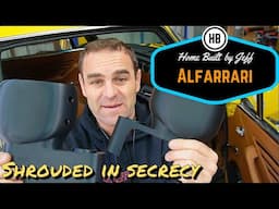 Shrouded in secrecy - Ferrari engined Alfa 105 Alfarrari build part 230