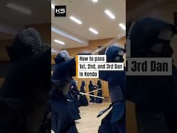 How to Pass 1st, 2nd, and 3rd Dan in Kendo!