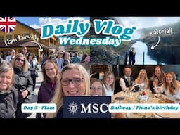 DAILY VLOG: Wednesday 21st May - Flam / Railway / white night / Fiona’s birthday / MSC Virtuosa