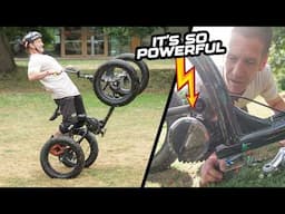 I FITTED A POWERFUL 1000W MOTOR TO THE ALIEXPRESS MTB QUAD - WILL IT WORK?