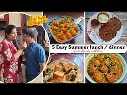5 Easy Summer recipes for family time | with tips  | Aaj kya banaye ? #foodforfoodies