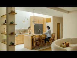 Inside a Modern Scandi Shophouse with Dreamy Kitchen Skylight | Singapore