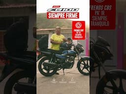 Nueva #CB100, siempre firme para que llegues a tu trabajo #motodetrabajo