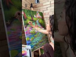 chill day in my life as an artist ~ prepping for an art competition 🎨🧚🏽‍♂️✨