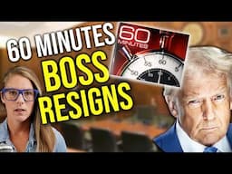 60 Minutes boss resigns, media blames Trump || Sam Anthony