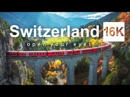 Switzerland in 16K HDR - Heaven of Earth (240 FPS)