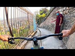 I was led astray by a Buddhist monk | Mountain Biking Nepal