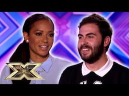 Andrea Faustini is Mel B's BIGGEST FAN! | The X Factor Auditions