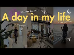 A day in my life vlog | my PR job, new office, Gulf News shoot & Burj Al Arab Iftar at Al Diwan