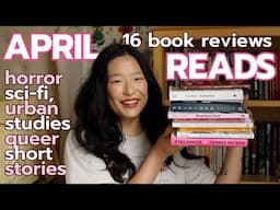 April books: 3 new 5 star reads, queer theory/history, weird short stories, urban studies