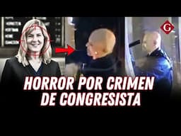 EE.UU.: Cámaras captan ASESINO de CONGRESISTA MELISSA HORTMAN y hallan manifiesto | Gestión