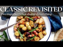 Sautéed Potatoes with Mushrooms Olives and Tarragon
