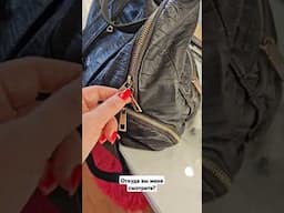 Быстро поменять бегунок у молнии, хитрости  #diy #лайфхак #топ #bag #elenamatveeva  #советы  #шитье