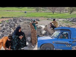 😢🏞️A disaster on the farm! Noorbakhsh's illness and Zainab's worries on the farm 🍂💔