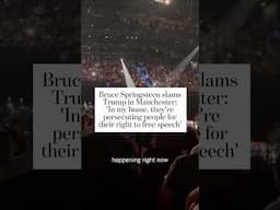 Bruce Springsteen speaks out on Trump: ‘They’re persecuting people for their right to free speech’