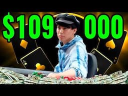 Brian & Shota Get Involved In a MASSIVE Pot On This Crazy Runout!