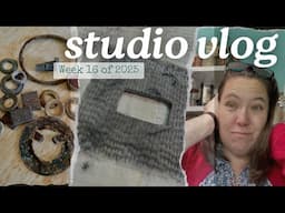 Studio Vlog Week 16 | Daily Life, Allergies, Crafty Bits, Organizing, Easter