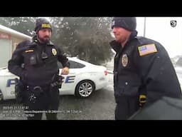 Snowflake Rookie Cop Slams Innocent Man Over Ego