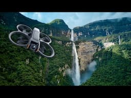 Diving the TALLEST waterfall in the world with the DJI Avata 2