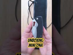 Unboxing the Mini Ona #kitchentools #handmade