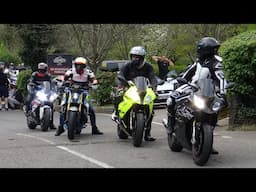 SUPERBIKES ACCELERATING LOUDLY*BMW S1000RR,YAMAHA R1-London 2025