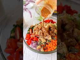 High Protein Salad Recipe Shorts || #shorts #youtubeshorts