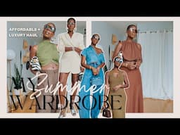 The BEST Summer Fashion Trends: Affordable + Luxury Capsule Wardrobe Haul