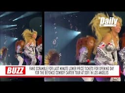 Fans take advantage of lower ticket prices day one of Beyonce's Cowboy Carter Tour | THE DAILY LIST