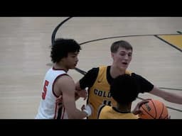 30 BALL! AIDEN DERKACK SERVES US ANOTHER 30+ PT PERFORMANCE IN COUNTRY QTRS - COLONIA VS WOODBRIGE