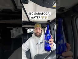 Saratoga water is SPECIAL💪🏼💸🔐