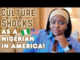 CULTURE SHOCKS I HAVE IN AMERICA | Nigerian living in the USA
