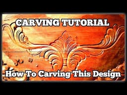 CARVING TUTORIAL IN WOOD II LAKDI ME CARVING KAISE KARE II SUNIL WOOD CARVING
