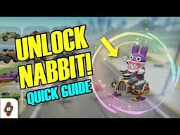 QUICK GUIDE: How to unlock Nabbit STICKER in Mario Kart World