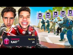 Can 2 Champions Beat 5 Diamonds? (Rainbow Six Siege)