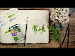 Paint a Vintage Style rose