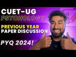 PYQ DISCUSSION Class-12 Psychology Board Exam (BOARD EXAM 2024 PAPER)