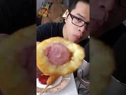 the sounds of these corn dogs are heavenly 🤤 asmr