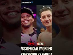 WBC mandates Shakur Stevenson vs William Zepeda.. what does this mean?