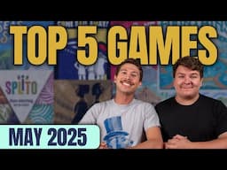 Top 5 Board Games Played | Tokyo Game Market Fun! | Surprises All Around | May Edition