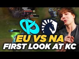 LS | EU vs NA! FIRST TIME WATCHING KARMINE CORP | KC vs TL First Stand