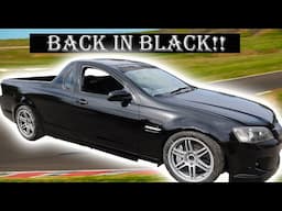 VE SS Commodore Paint Job - Gloss Black + Ken Block Tribute | DIY Spray Painting Transformation