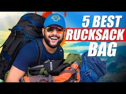 5 Best Rucksack Backpack/Bags for Travelling/Hiking/Camping on Amazon 🔥 Bag Haul 2025 | ONE CHANCE